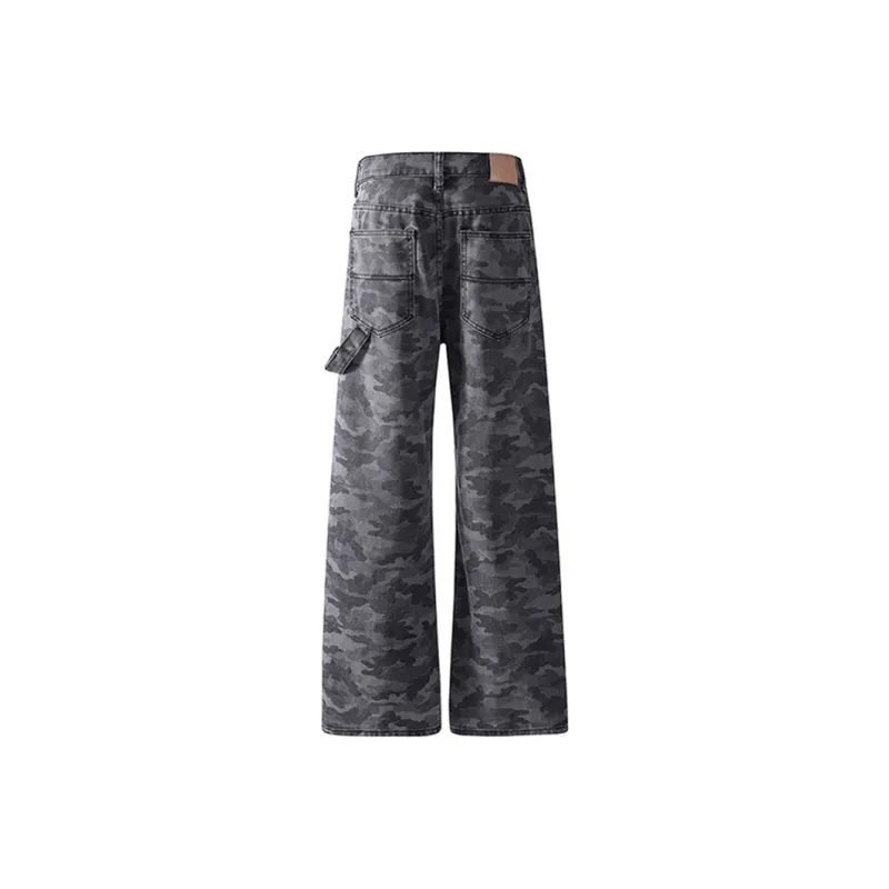 Shuhao Bai Pants Women's Camouflage-1