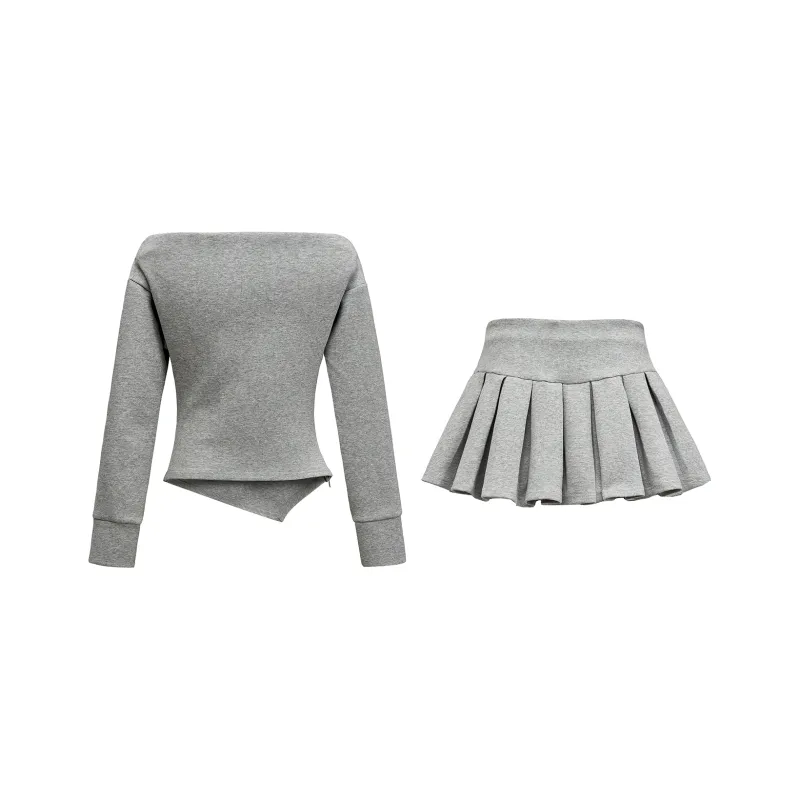 AURORA MUSE Skirt Set Women's Gray-1