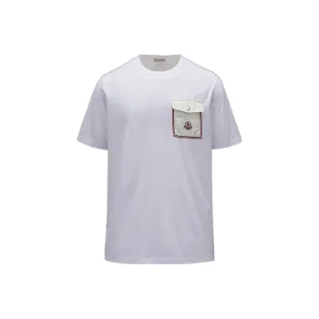 Moncler SS22 T Shirts Men White