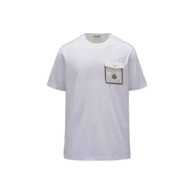 Moncler SS22 T Shirts Men White-0