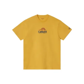 Carhartt WIP T Shirts Men Yellow