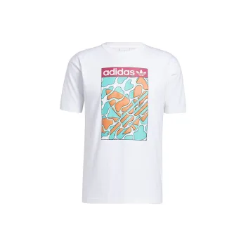 Adidas Originals Tongue T Shirts Men White
