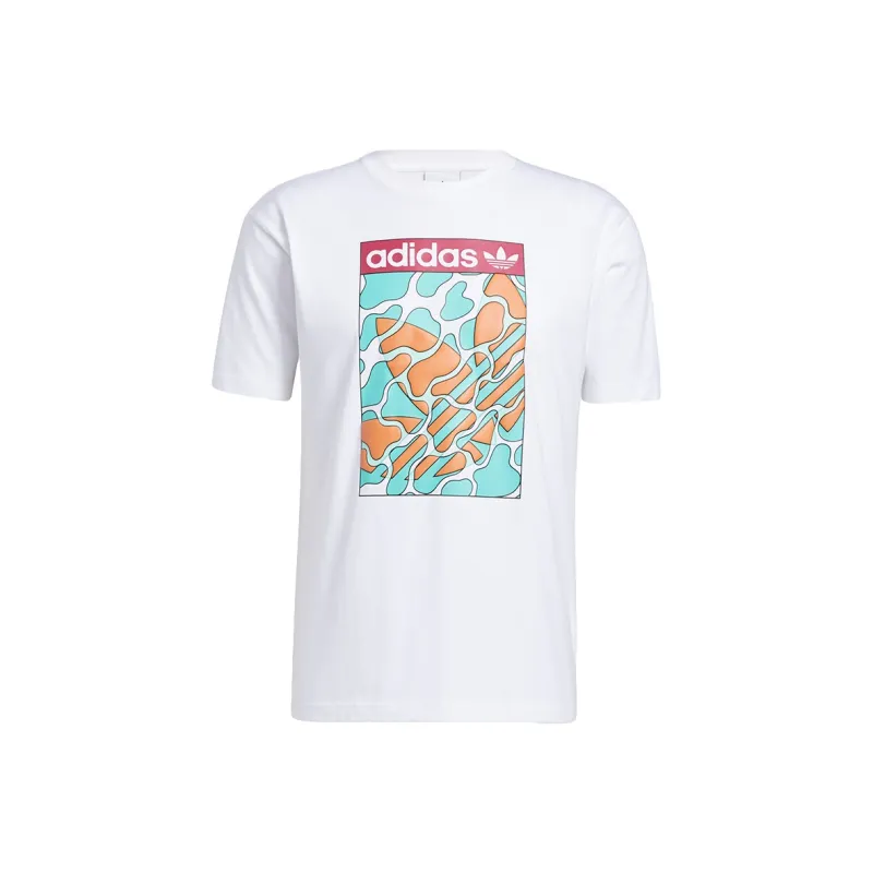 Adidas Originals Tongue T Shirts Men White-0