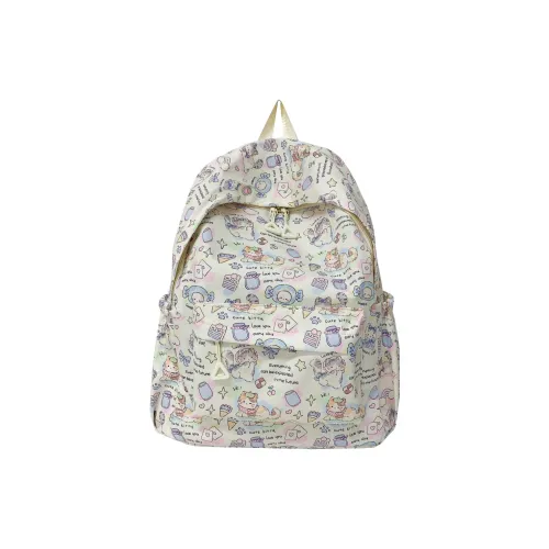 ResNonverba Composite Cloth Backpack Women's Kitten