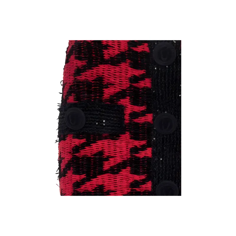 BALMAIN Casual Short Skirts Women's Red-4