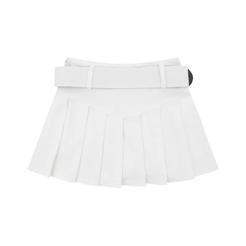Flowers In Water Casual Short Skirts Unisex-1