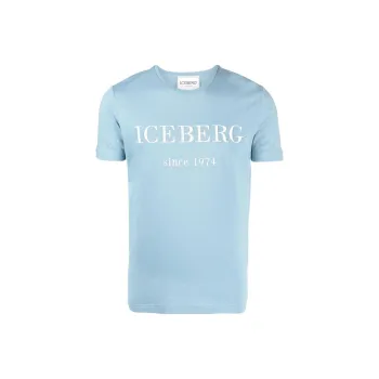 Iceberg T-Shirts Men Blue