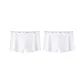 M1746-F Set-Sports Boxer-White+White (2 Pack)