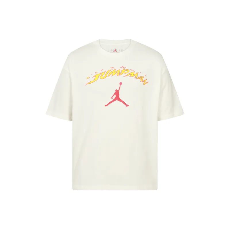 Jordan Jumpman T Shirt Men's Sail White-0