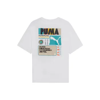 PUMA T Shirts Men White