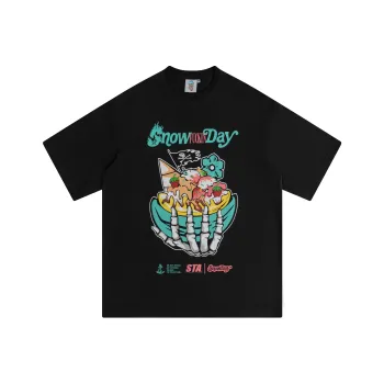 Snowday T-Shirts Unisex Black