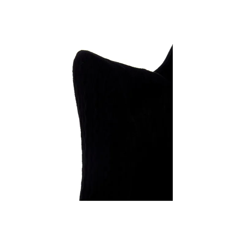 Balenciaga Long Sleeved Dresses Women's Black-4