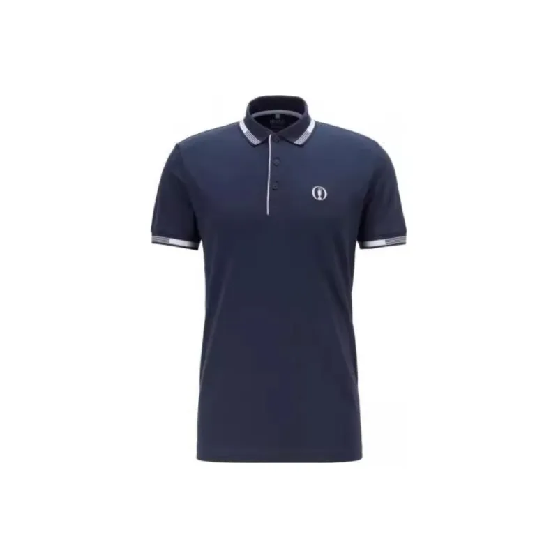 HUGO BOSS T Shirts Men Dark Blue-0