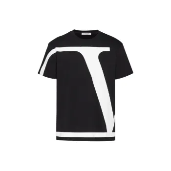 Valentino T Shirts Men Black