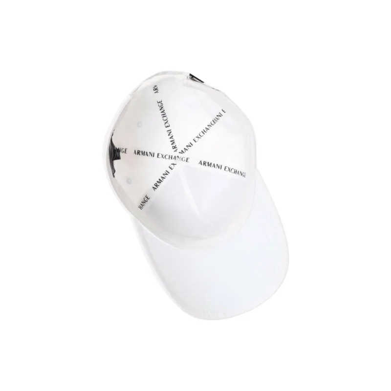 ARMANI EXCHANGEAE Polyester Baseball Caps Unisex White-3