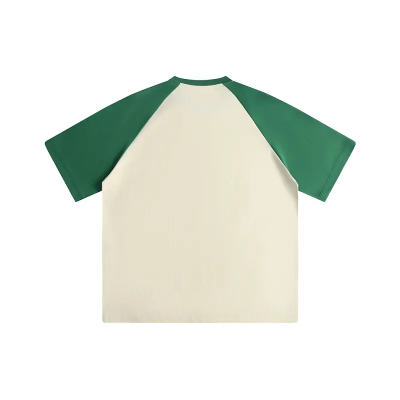 REDU T-Shirt Unisex White & Navy Blue Sleeves-7