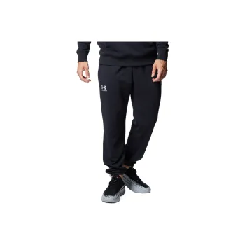 Under Armour Essential Knitted Sweatpants Men's Black / White002