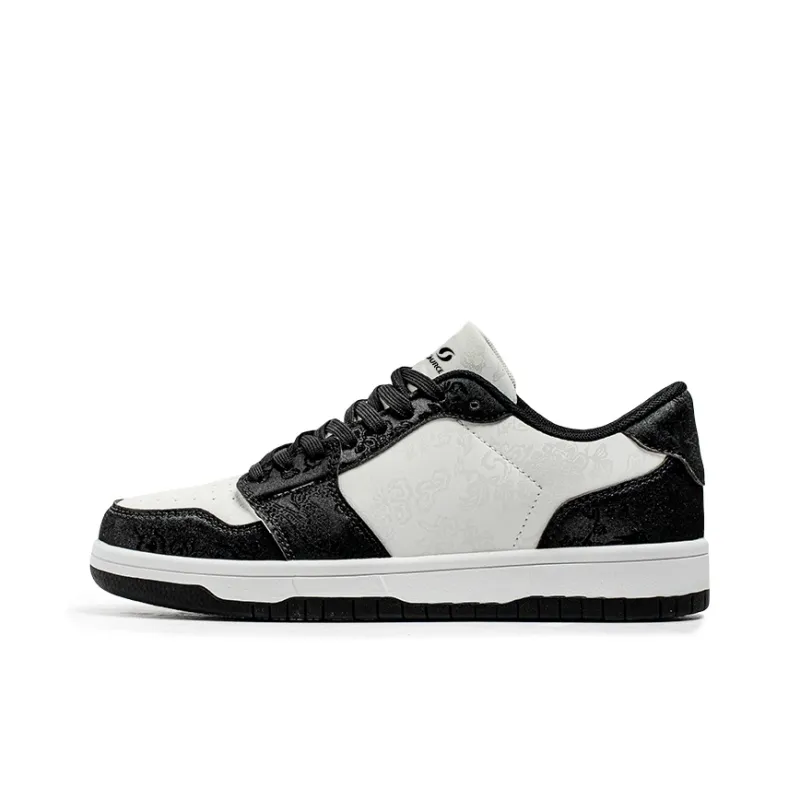 SOURCE Anti Slip And Wear Resistant Balance Lightweight Height Increasing Low Top Skateboard Shoes Men's-4