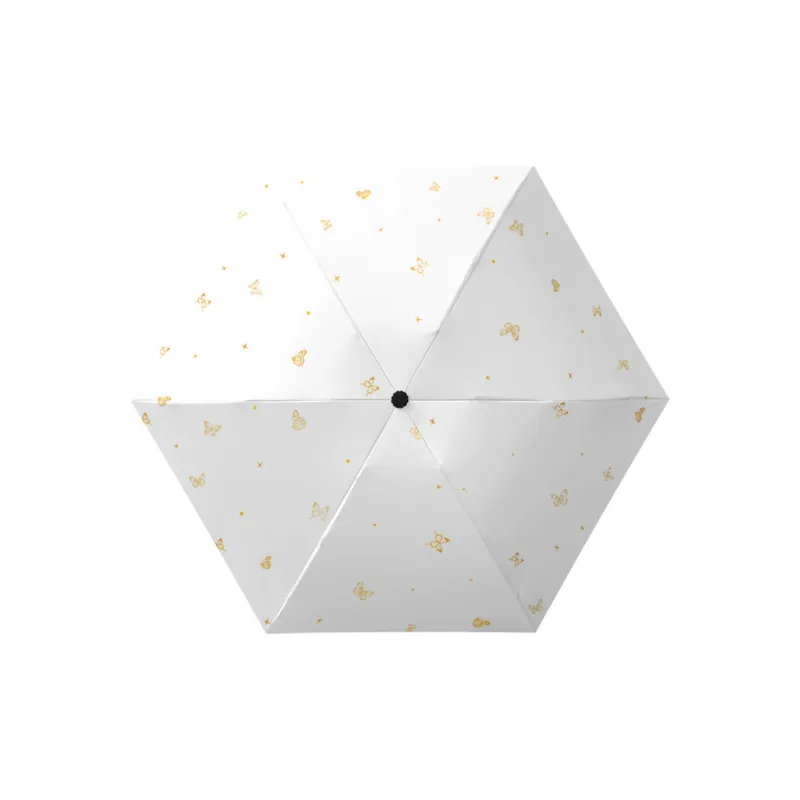 Ten Thousand Months Golden Hook Umbrella With Sunshade-5