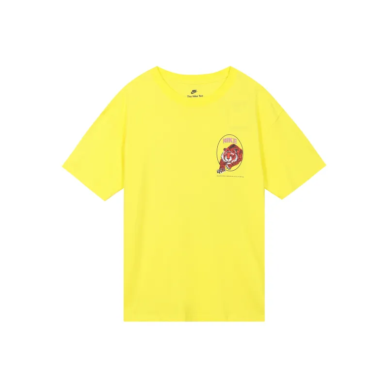 Nike Set-in Sleeve T-Shirt Men's Yellow-0