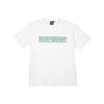 INDEPENDENT Elbow-Length Sleeved T-Shirt Unisex White