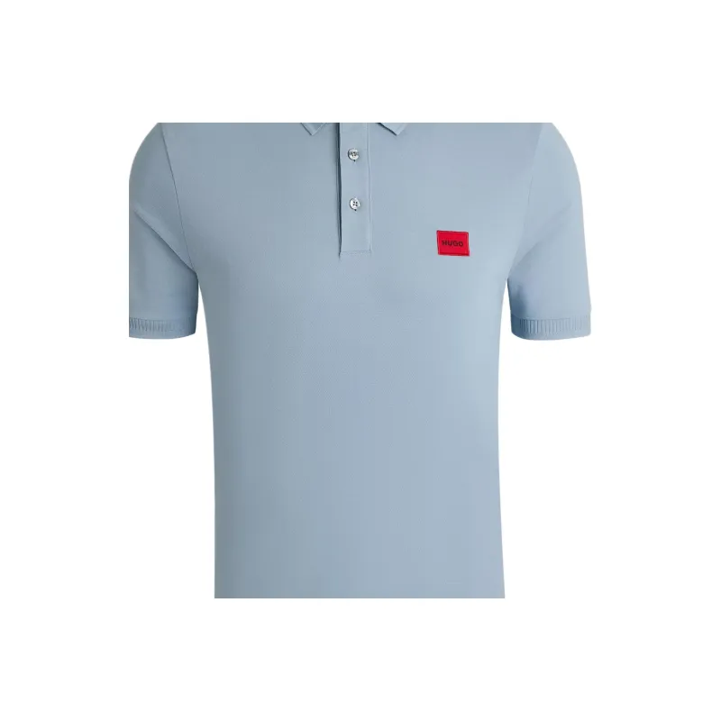 HUGO BOSS Logo patch Polo Shirt-4