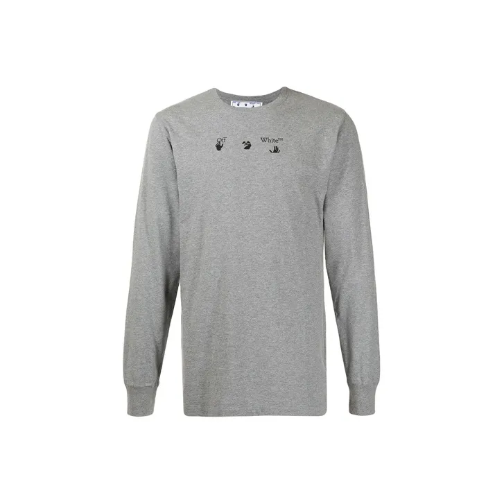 OFF WHITE SS21 T Shirts Men Gray-0