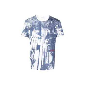 Alexander McQueen T Shirts Men White