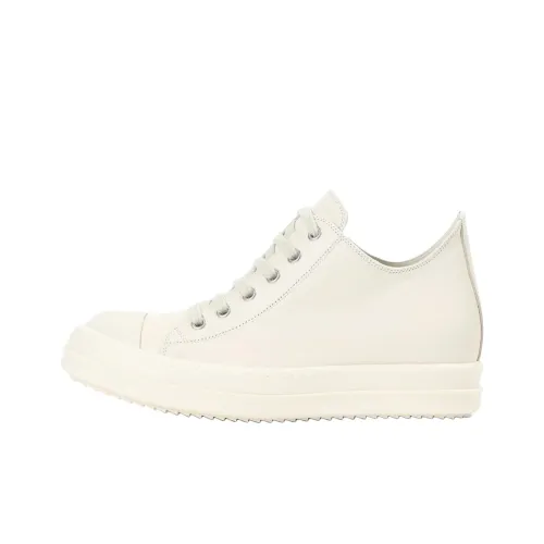 RICK OWENS/RO Low Top Skateboard Shoes Women's White