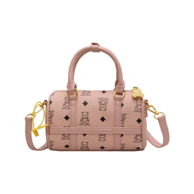 YZUE PU Boston Bag Handbags Women's Multicolor-4