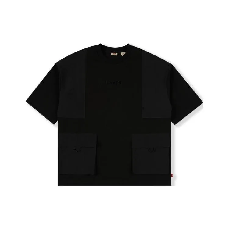 Levis T Shirts Men Black-0