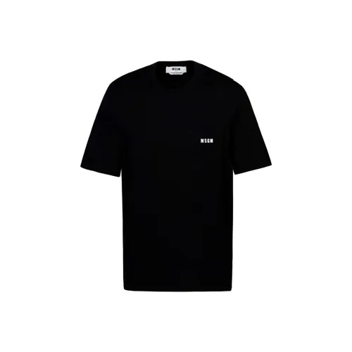 MSGM T Shirts Men Black