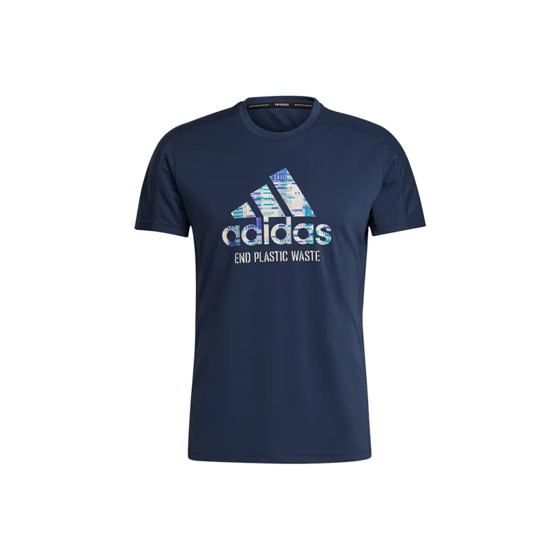 Adidas T Shirts Men Navy Blue-0