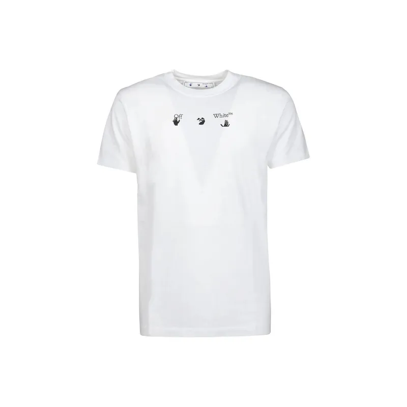 OFF WHITE Slim Fit Bolt Arrows T Shirt-0