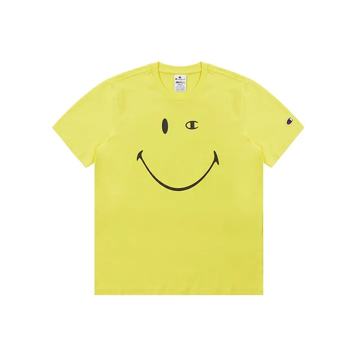 Champion x SMILEY SS22 T Shirt Unisex-0