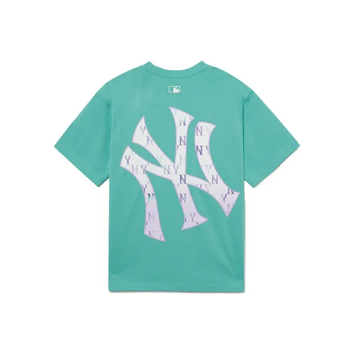 MLB New York Yankees T Shirts Unisex Turquoise-0