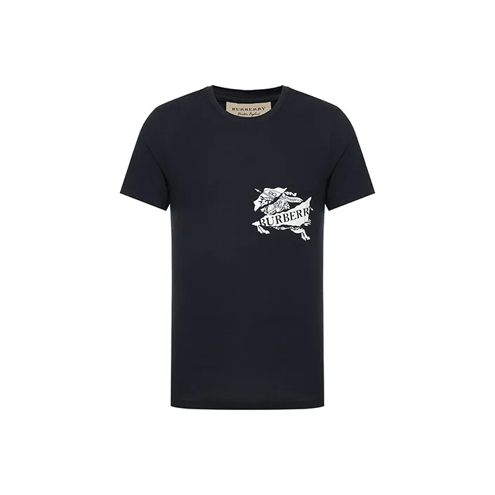Burberry T Shirts Men Navy-0