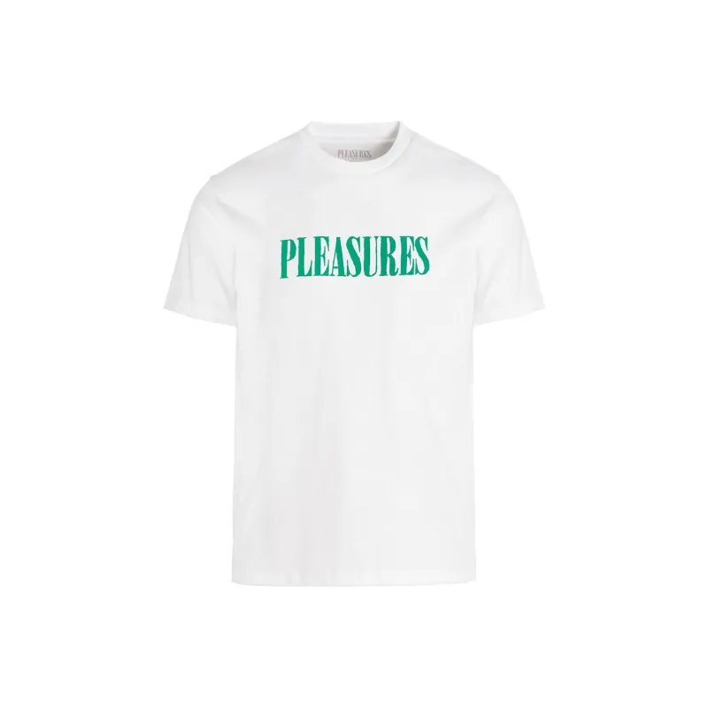 PLEASURES Tickle Logo T-Shirt-0