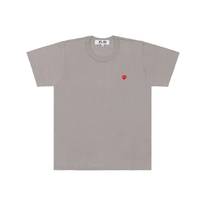 CDG Play Small Heart T Shirt-0