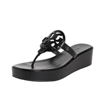 TORY BURCH Miller Flip Flops Women's Black
