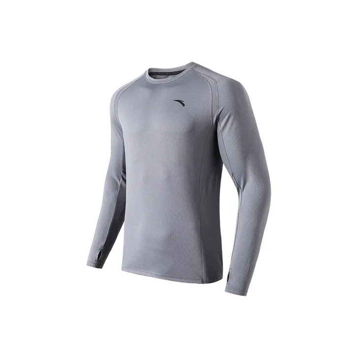 Anta Running Collection T-Shirt Men's Belt Gray-0
