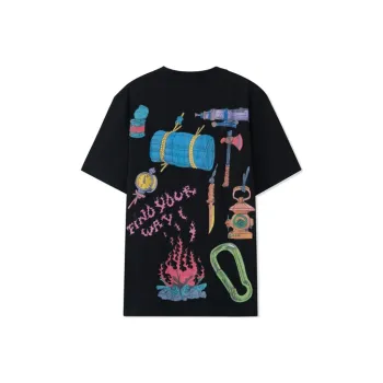 Chinatown Market X LINING Sports Fashion Collection T-Shirts Men Black