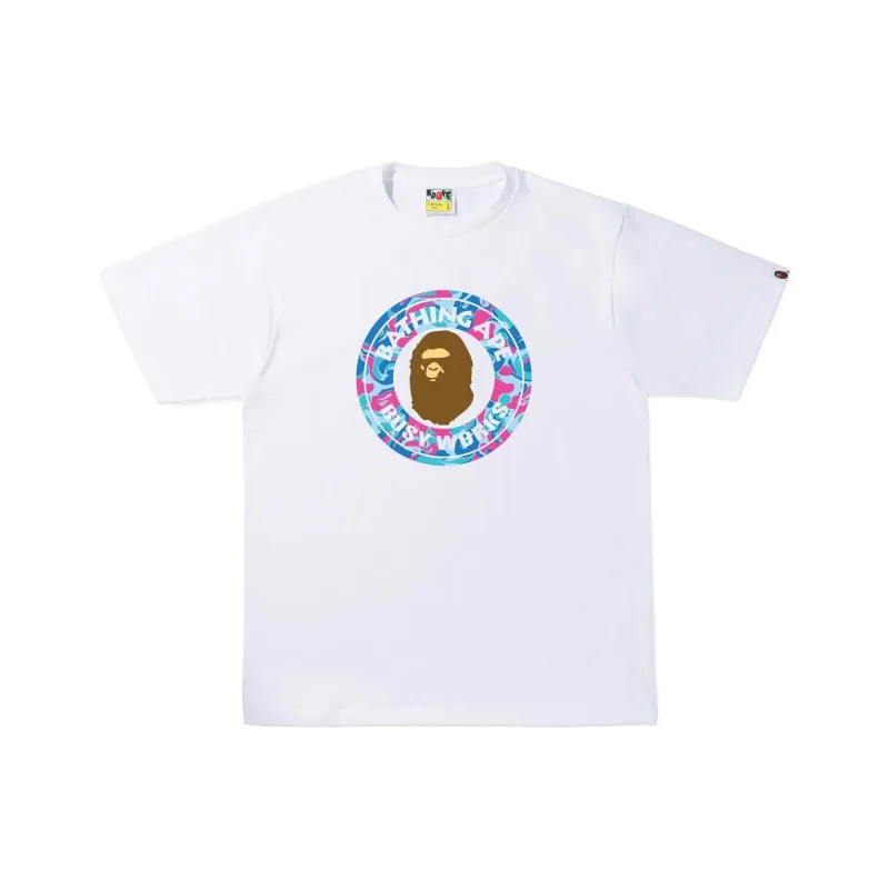 Bape Marble Camo Busy Works Tee-1