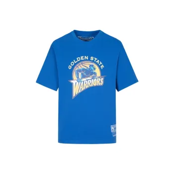 Mitchell & Ness SS22 Drop Shoulder Sleeve T Shirt Unisex Blue