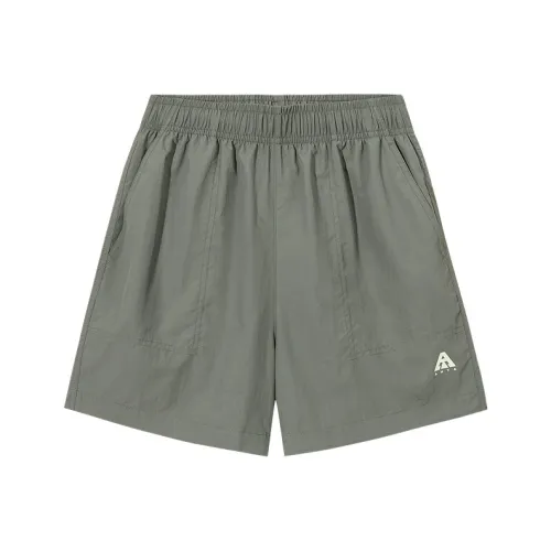 Anta Outdoor Collection Casual Shorts Women's Washed Seaweed Green