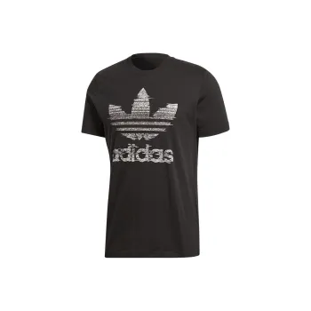 Adidas Originals TRACTION TREFOIL T Shirts Men Black