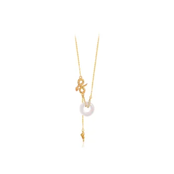 WANLIACC Chalcedony Necklaces Women's