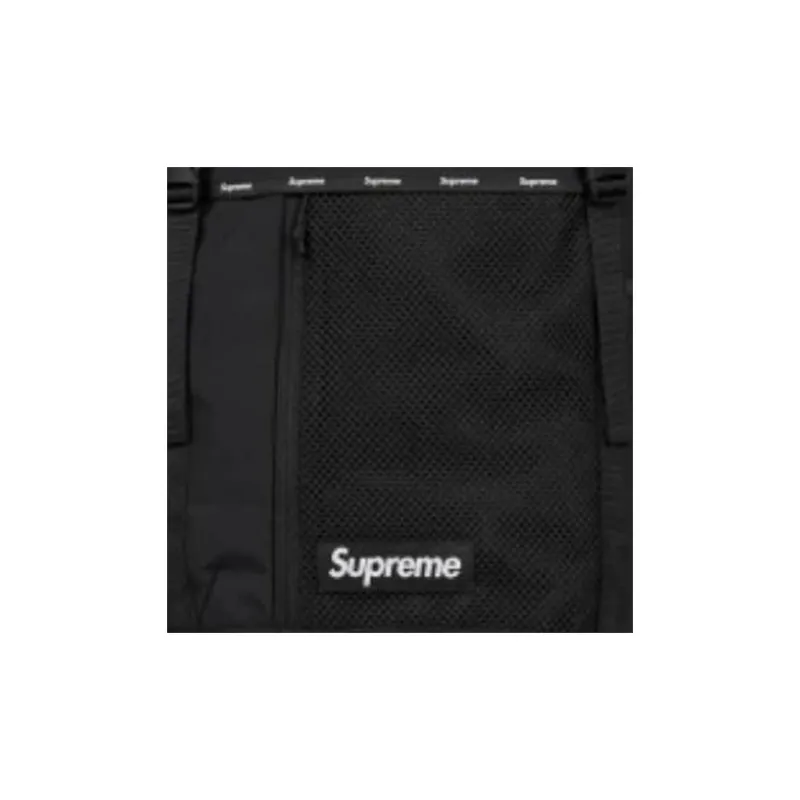 Supreme Nylon Backpack Regular Unisex Black-3