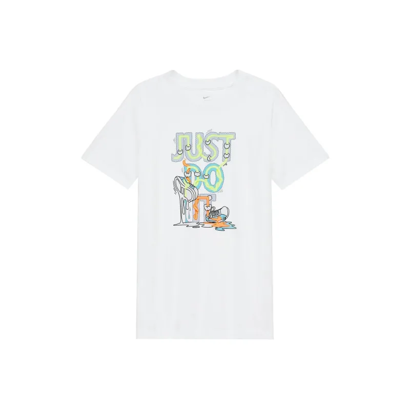 Nike T Shirts Men White-0