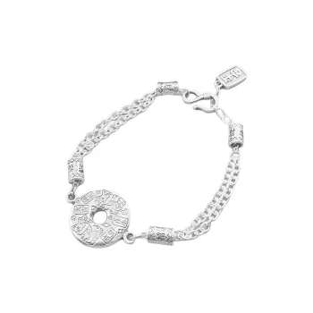 U state 999 Fine Silver Bracelets Women's